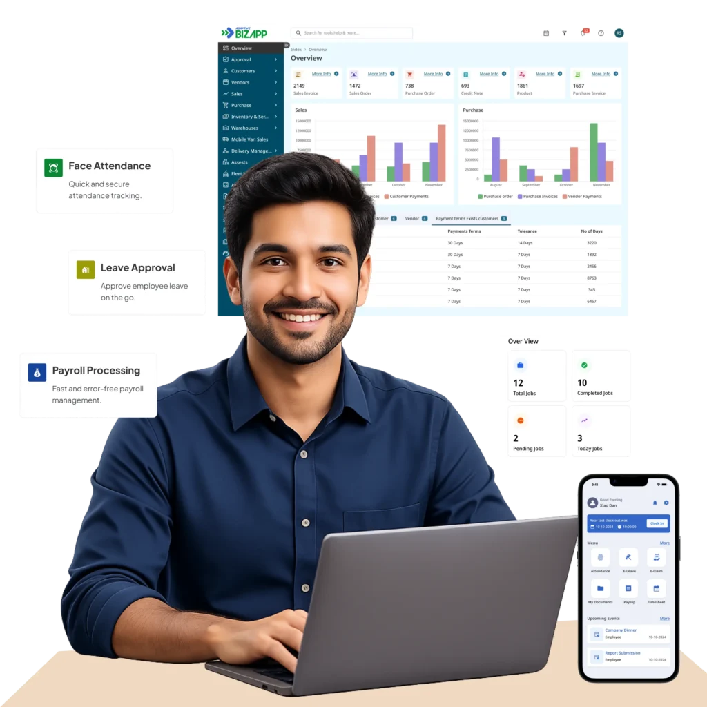 ERP software India HRMS software India payroll software India cloud ERP software India business automation software India